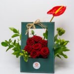 بوكيه ورد الحب