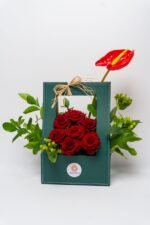 بوكيه ورد الحب