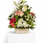 بوكيه همسة وردية